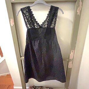 Only Hearts cotton black/floral sundress
